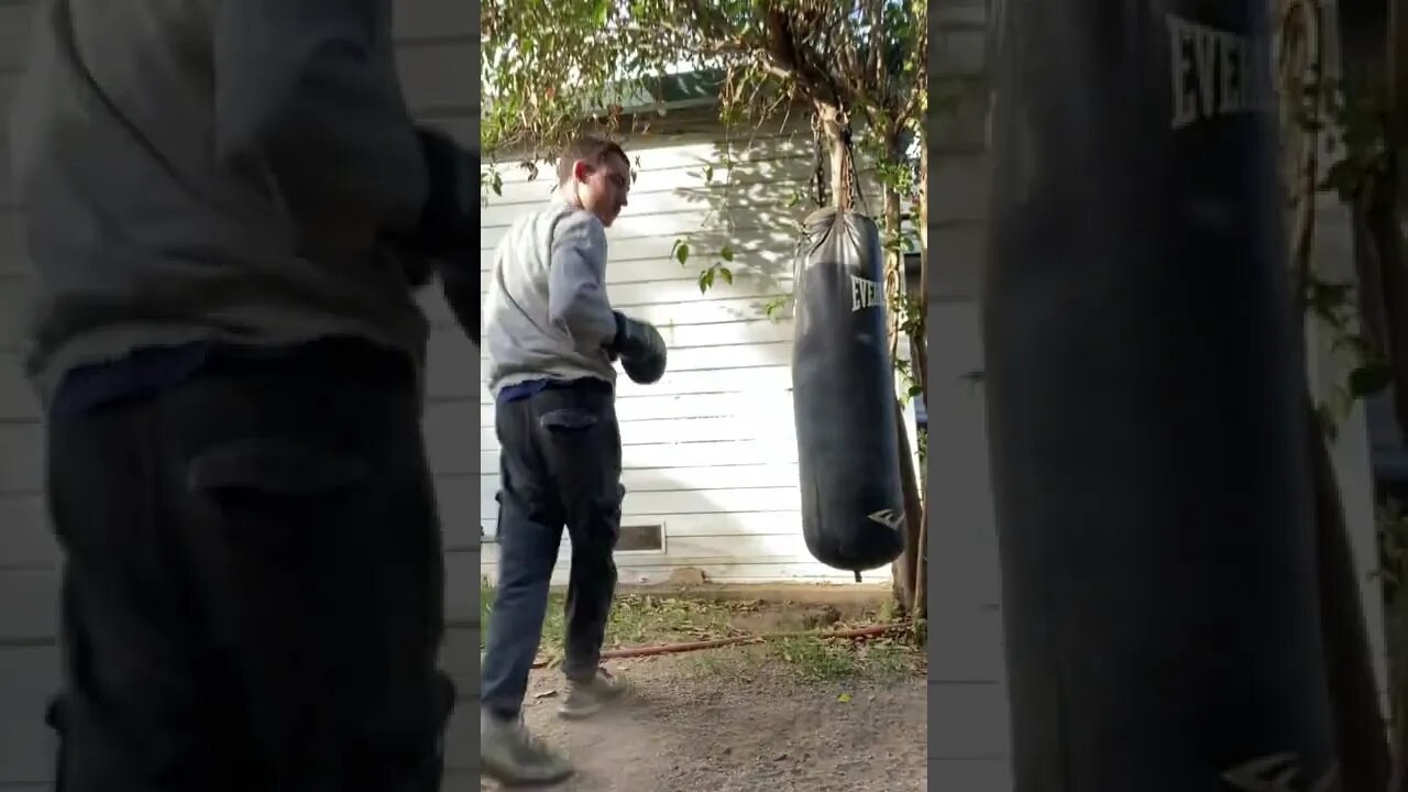 Beginner On Heavy Bag