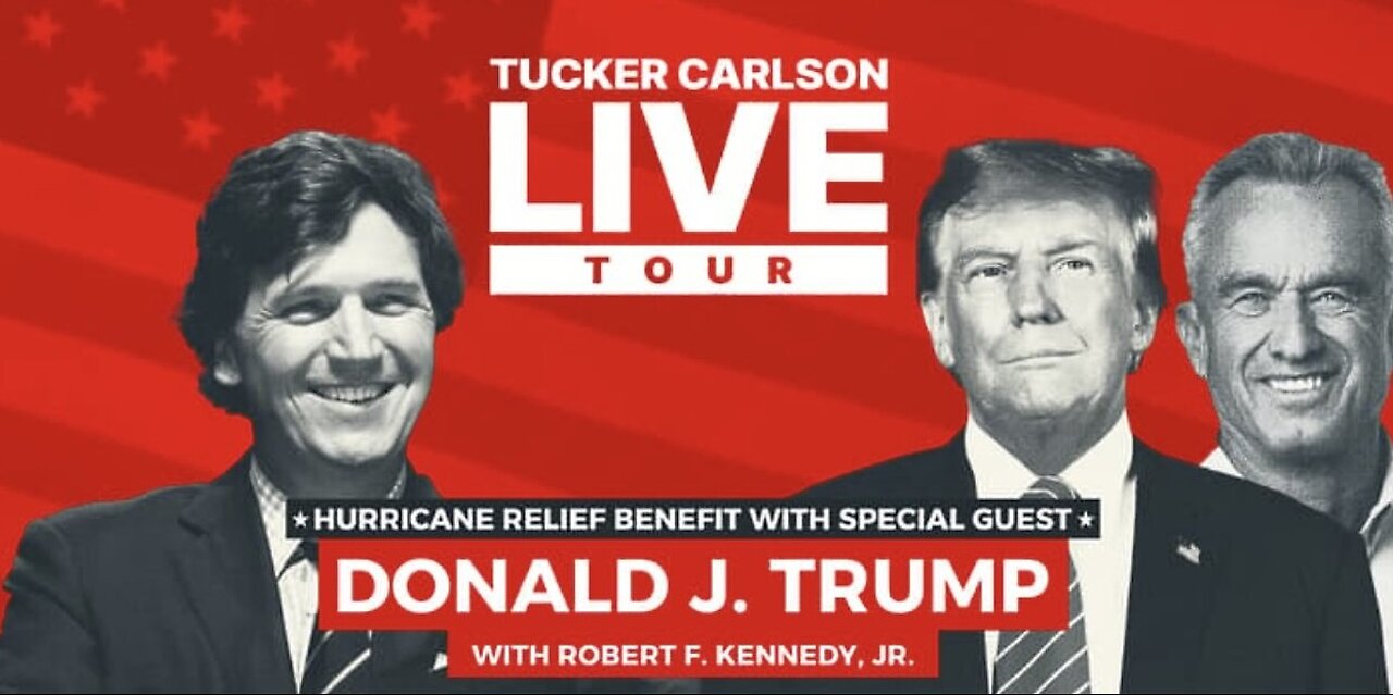 President Donald Trump - Tucker Carlson LIVE in Glendale, AZ!