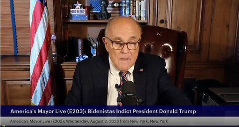 America's Mayor Live (E203): The Bidenistas Indict President Donald Trump