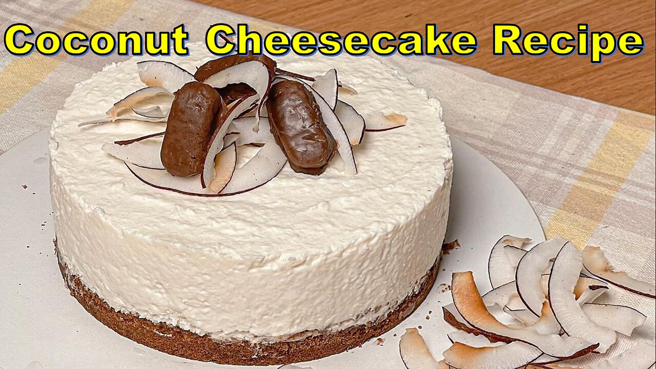 Coconut Cheesecake Recipe: A Decadent Dessert Delight-4K