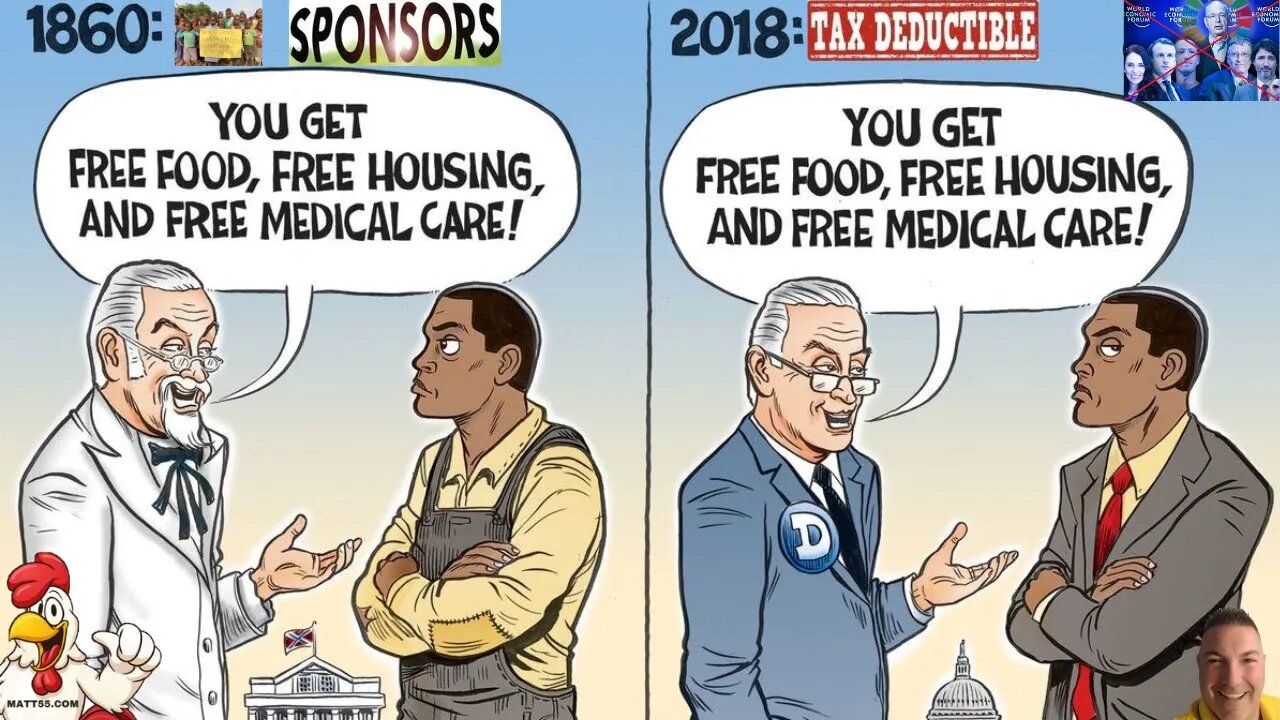 DEMOCRATS NEW SLAVERY FOR BLACK PEOPLE! (EVIL CORP PART # 4)