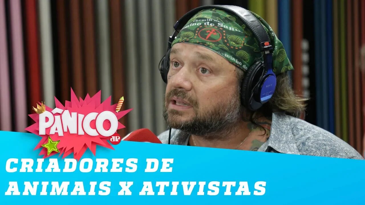 Richard Rasmussen prega diálogo entre criadores de animais e ativistas