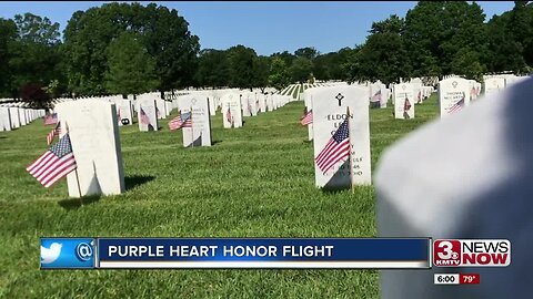 Purple Heart Honor Flight Highlights