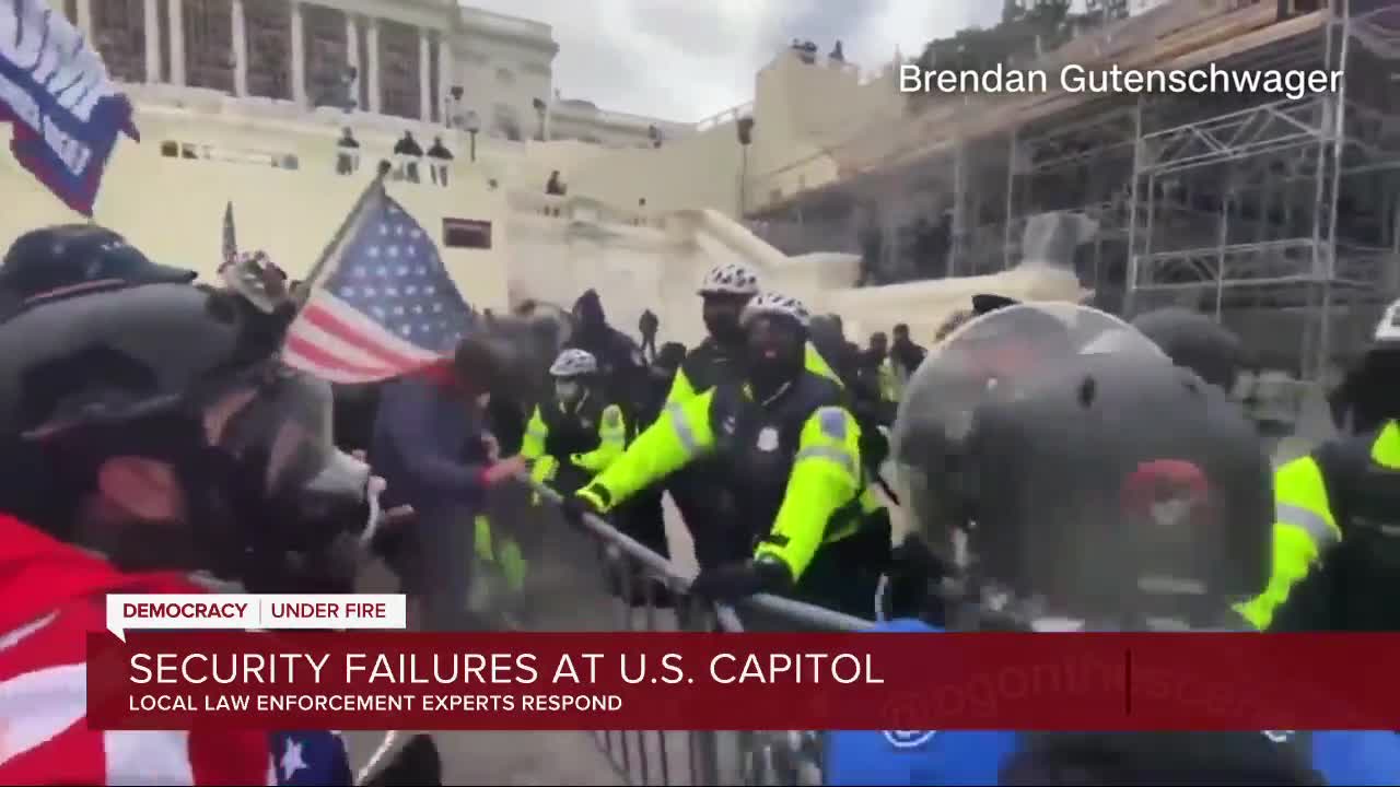 Security failures at US Capitol
