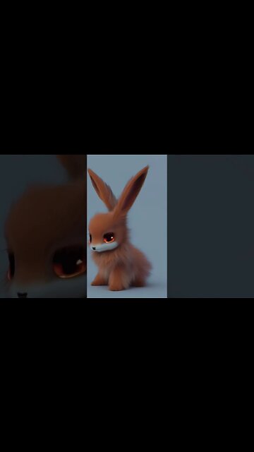AI generated Eevee #whosthatpokemon #pokemon