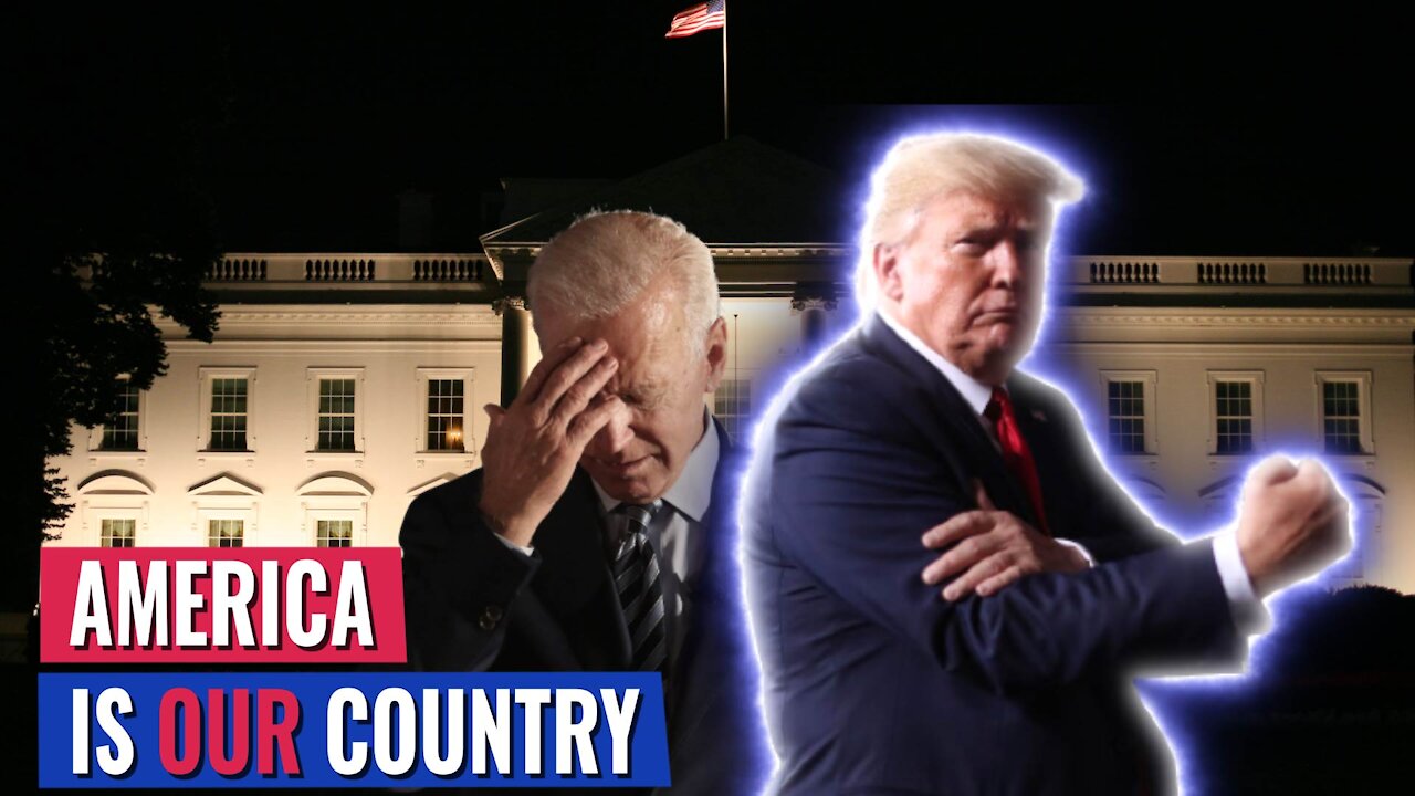 TRUMP: BIDEN IS FIRST PRESIDENT IN AMERICAN HISTORY WHO DOES NOT THINK AMERICA SHOULD BE A COUNTRY