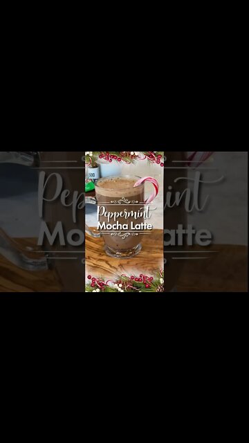 Save yourself the trip to an expensive coffee shop. Try our festive Peppermint Mocha Latte. ☕️