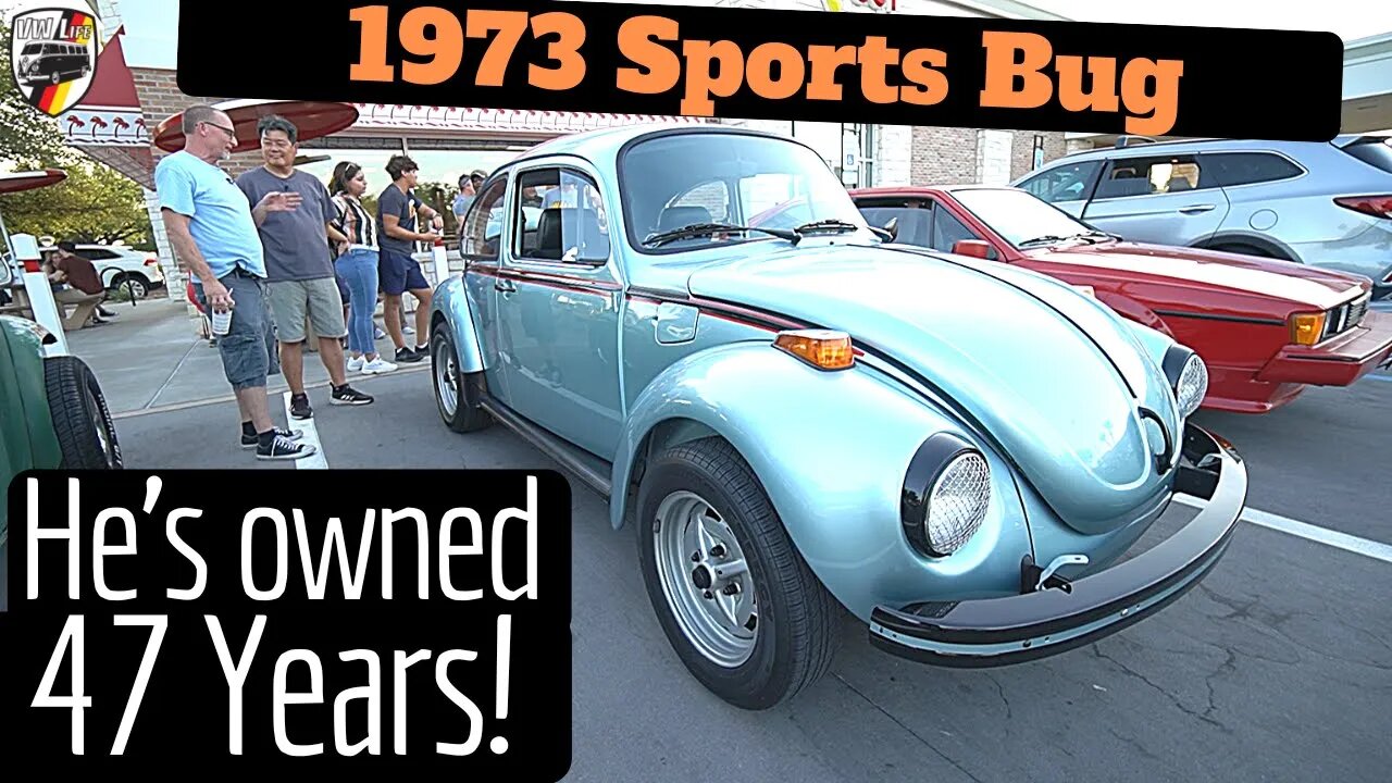 He Skipped School in 1975 to Buy this VW "Sports Bug"!!