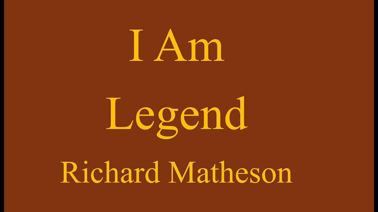 I Am Legend - Complete Audiobook