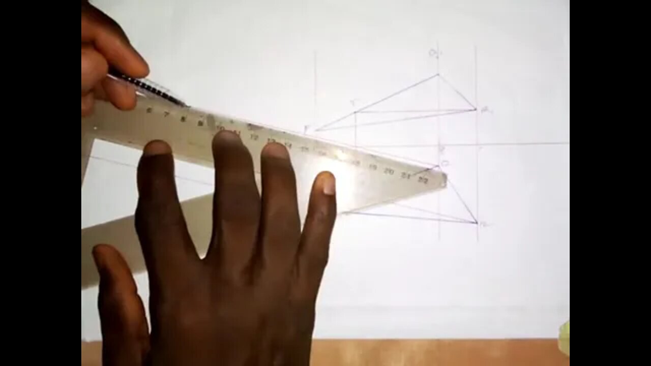 WAEC Triangular Lamina Problem 3