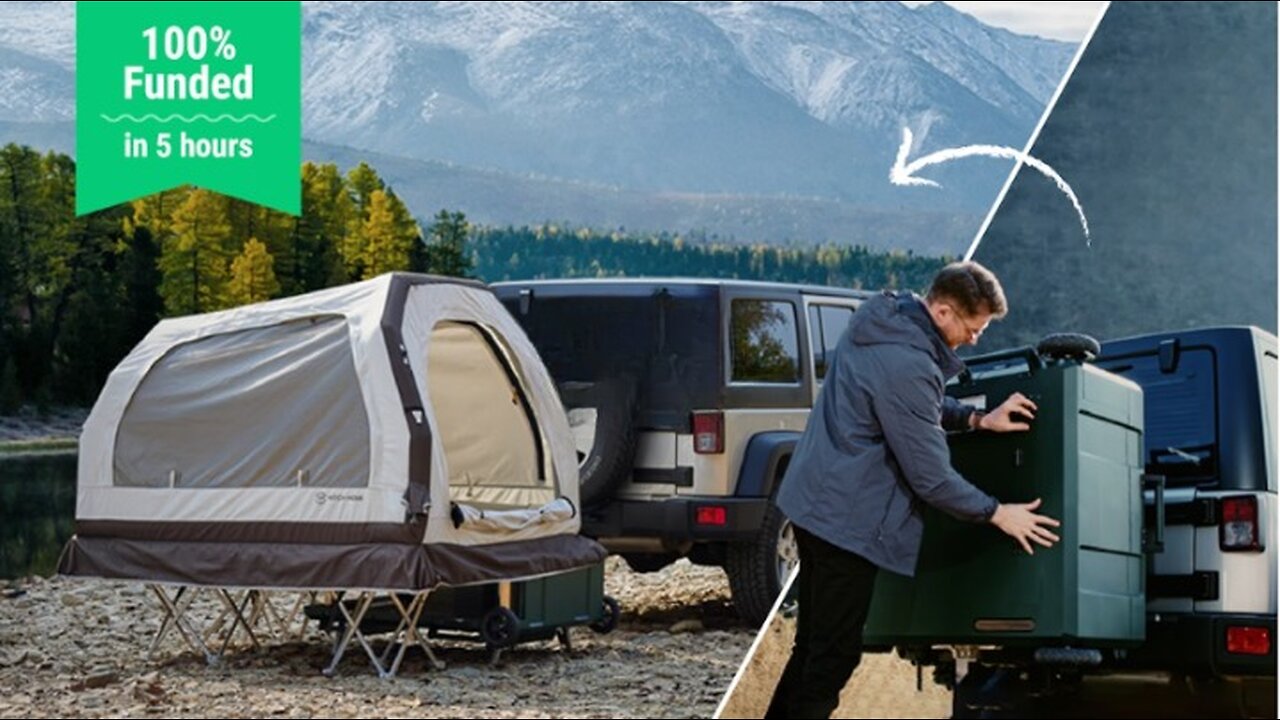 Goodbye Rooftop Tents — Hitch-Home Duo+ is Here