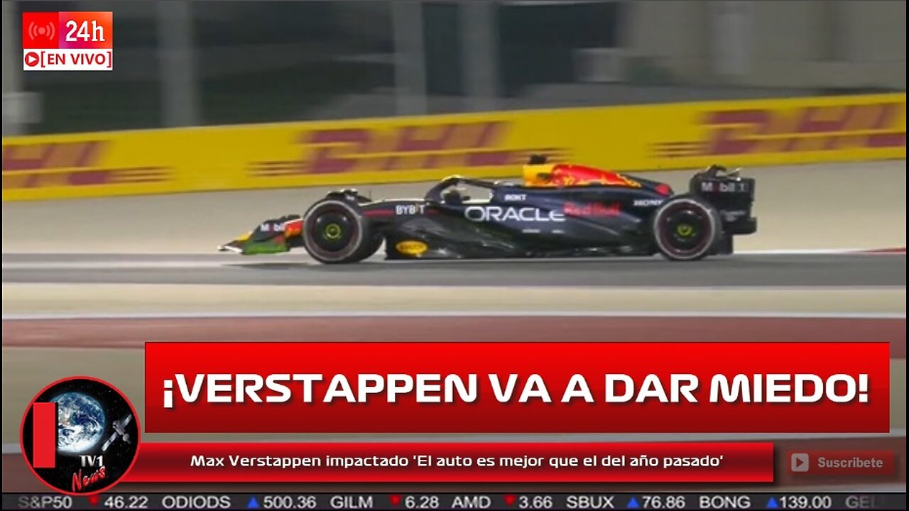 Max Verstappen impactado 'El auto es mejor que el del año pasado' F1 Testing 2024