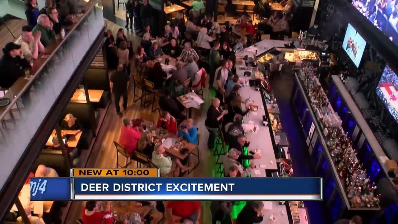 Milwaukee's Deer District buzzing for Bucks and Cher