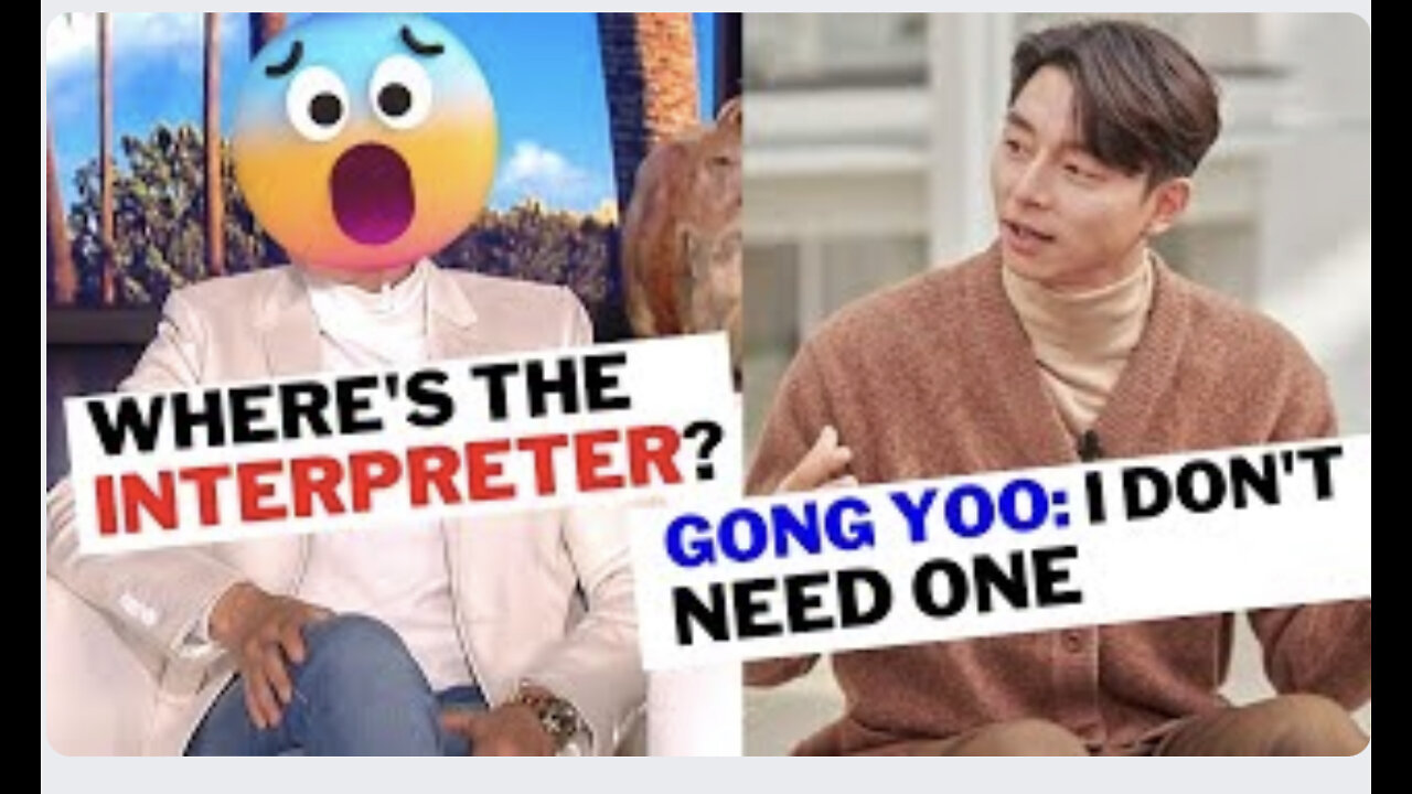 When They Thought Korean Actors Can’t Speak English Part 1