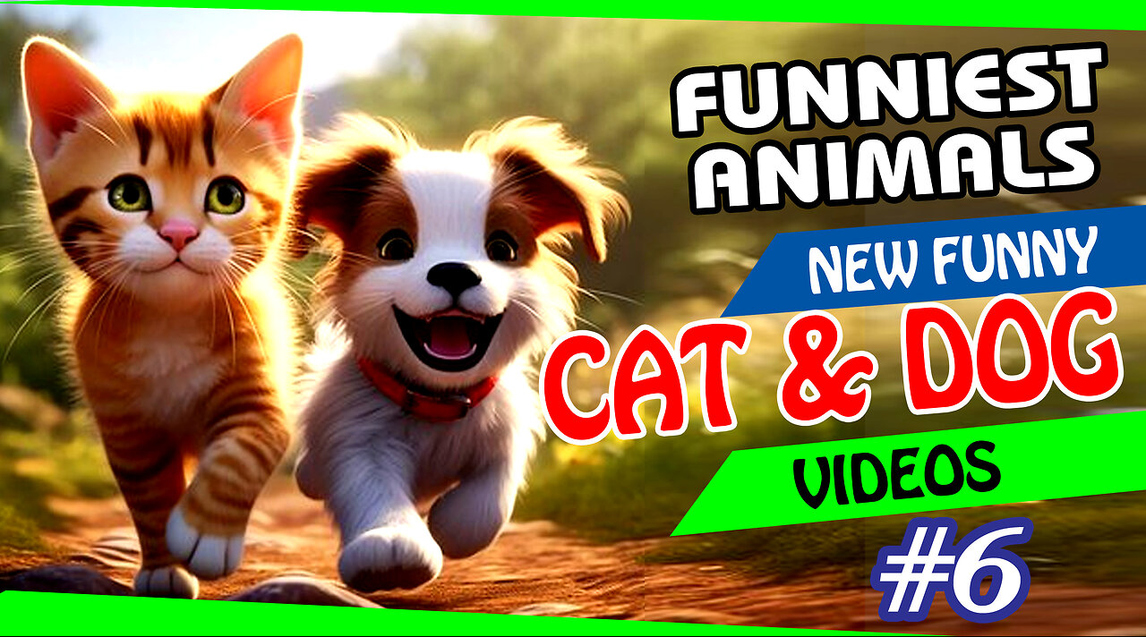 Funniest Animals 😅 New Funny Cats and Dogs Videos 😸🐶 #6