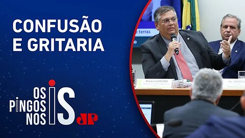Audiência com Flávio Dino na Câmara tem briga e intervenção da Polícia Legislativa
