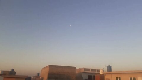 Moon in the sunlight #moon #sunlight #morning