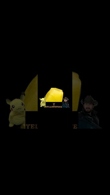 Pikachu Watching paramount+ #shorts #tv #yellowstone #paramount #spongebob #tmnt #sonic #rip