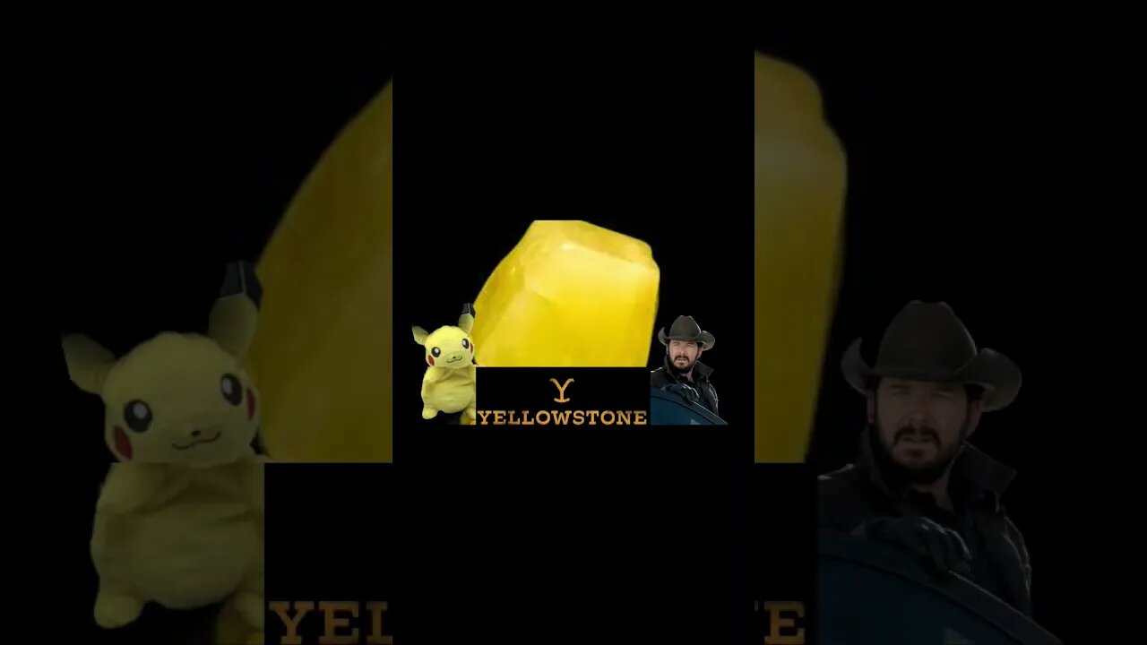 Pikachu Watching paramount+ #shorts #tv #yellowstone #paramount #spongebob #tmnt #sonic #rip