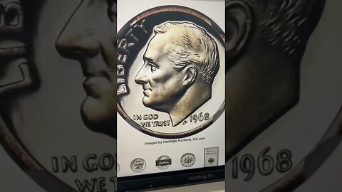 NO S DIME SELLS FOR $25,000 - RARE 1968 DIME TO SEARCH FOR