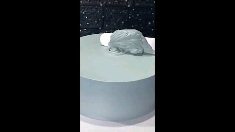 Perfect cake spin satisfying to watch