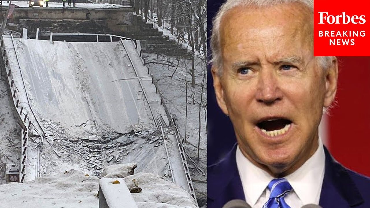 Bridge In Pittsburgh Collapses Hours Before Biden Is Scheduled To Visit To Discuss Infrastructure