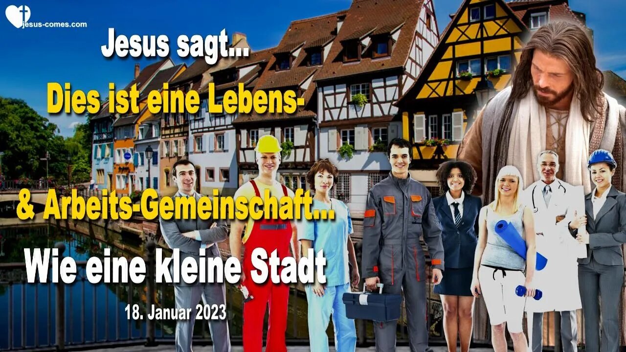 18. Januar 2023 ❤️ Dies ist eine Lebens- und Arbeits-Gemeinschaft... Wie eine kleine Stadt