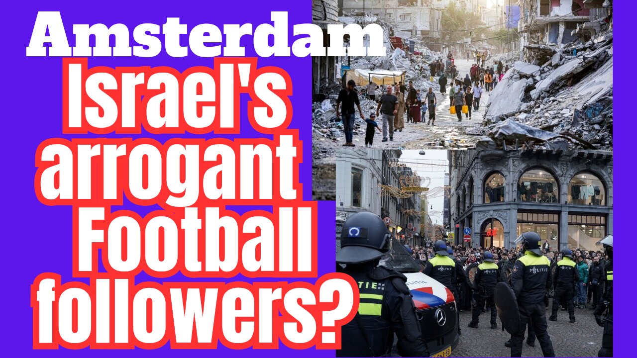 Amsterdam shows Israel will not be welcomed in overseas countries.