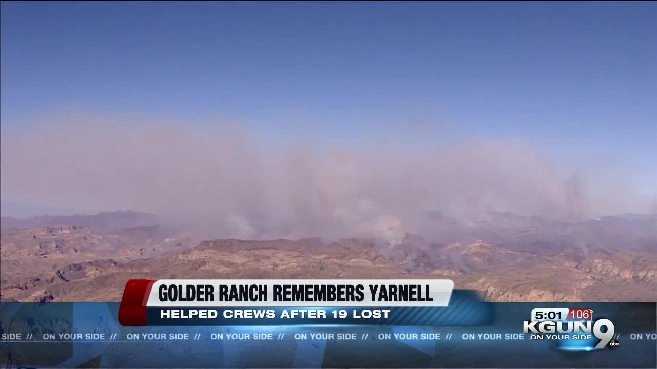 Golder Ranch Fire District remembers Yarnell 19