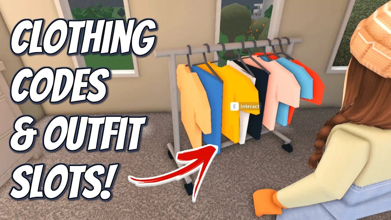 Clothing Codes and Outfit Slots in Bloxburg!