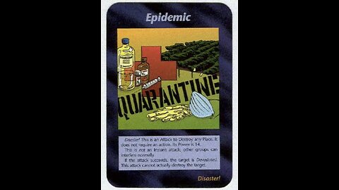 The QUARANTINE CARD! Imagine They Had One of Them?