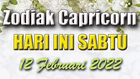 Ramalan Zodiak Capricorn Hari Ini Sabtu 12 Februari 2022 Asmara Karir Usaha Bisnis Kamu!