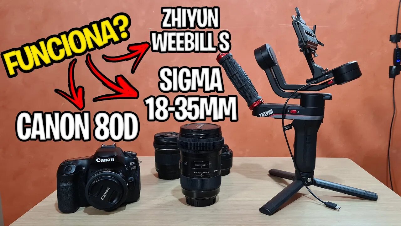 Lente Sigma 18-35MM + Gimbal Zhiyun Weebill S - Dúvidas Dos Inscritos