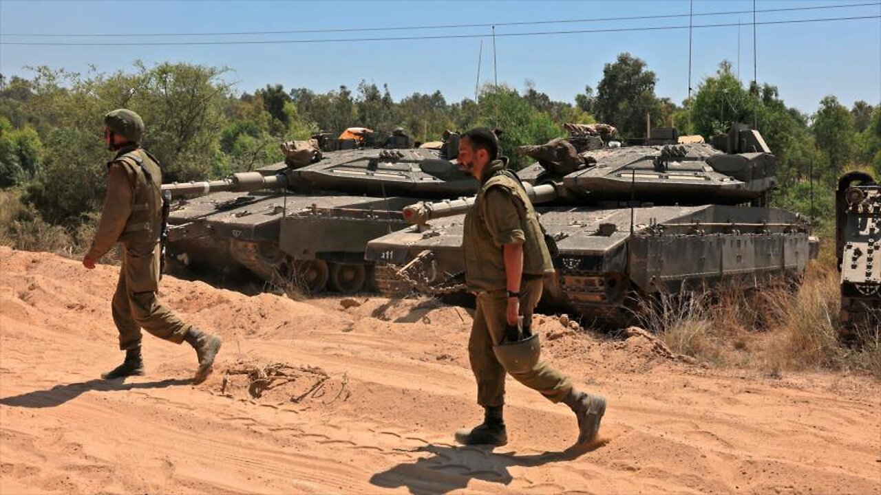 Israel miembros de jamas toman una base con tanques merkava