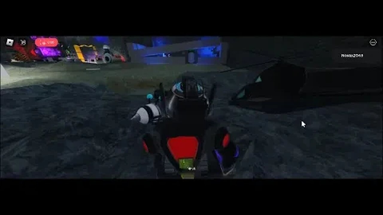 Roblox Novax2045's Very Odd Place. Rocket ride hiccup.