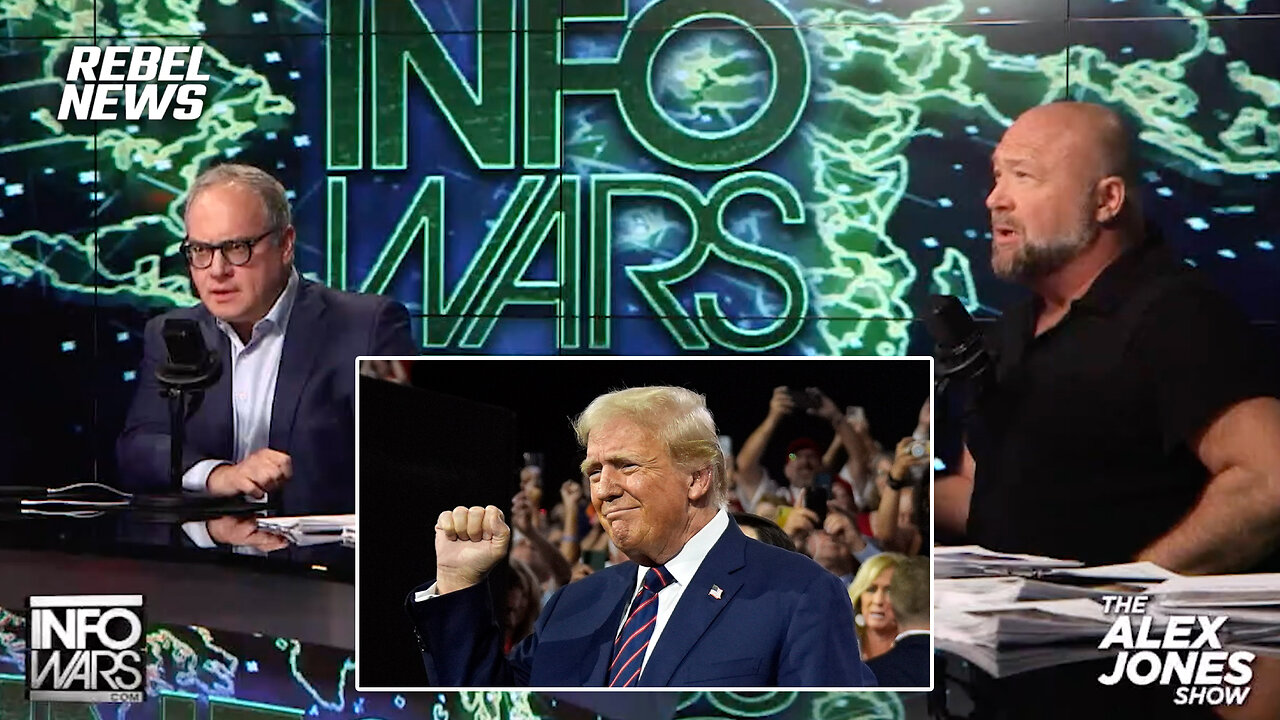 'Everything turns on it': Ezra Levant tells Alex Jones why the world hinges on Trump's re-election