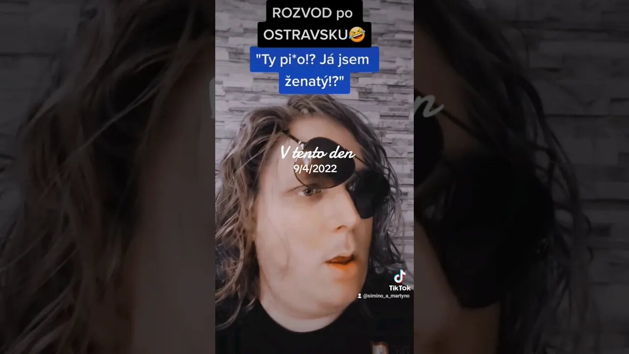 ROZVOD Po OSTRAVSKU🤣Byl Jsem ŽENATÝ!?😲#funny #shorts #cz