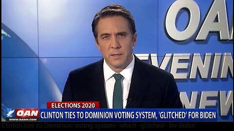 Clinton ties to Dominion voting system- which -glitched- for Biden November 2020