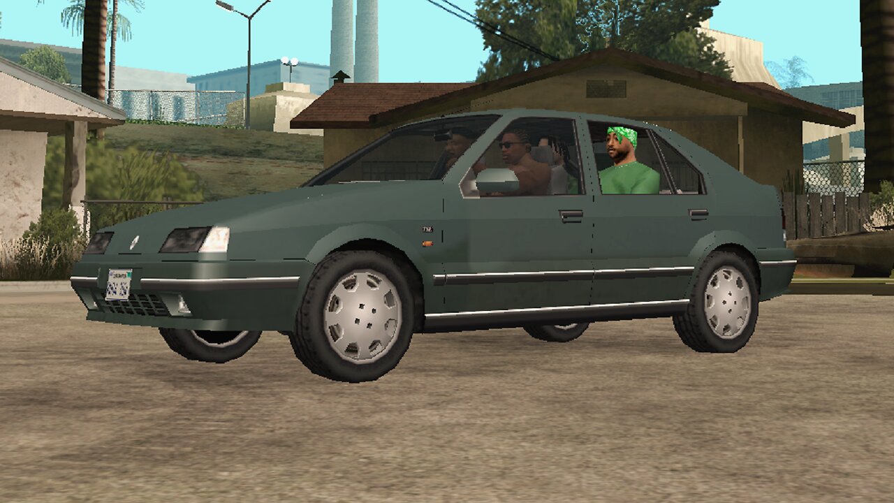 Drive By w 1991 Renault 19 ( GTA San Andreas car mod )