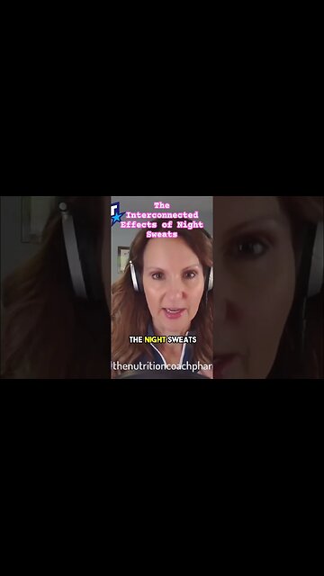 Night Sweats & Hot Flushes: A Sleep-Depriving Cycle #sleep #health #healthpodcast #podcast