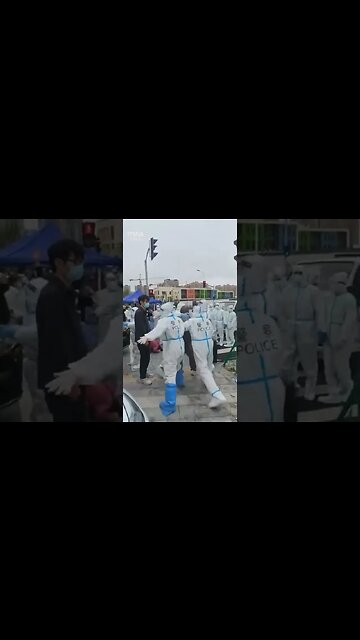 SHANGHAI POLICE USING BRUTAL FORCE TO ENFORCE LOCKDOWNS MEASURES