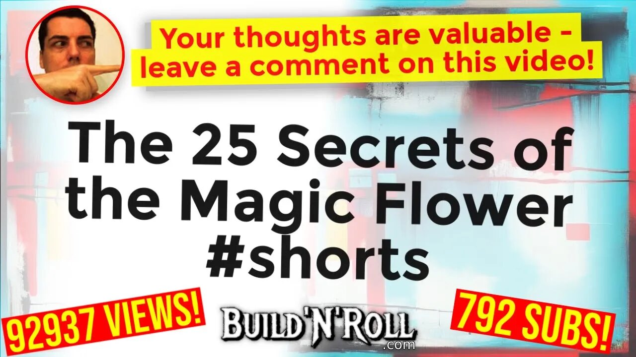 The 25 Secrets of the Magic Flower #shorts