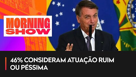 Cai reprovação de Bolsonaro na pandemia