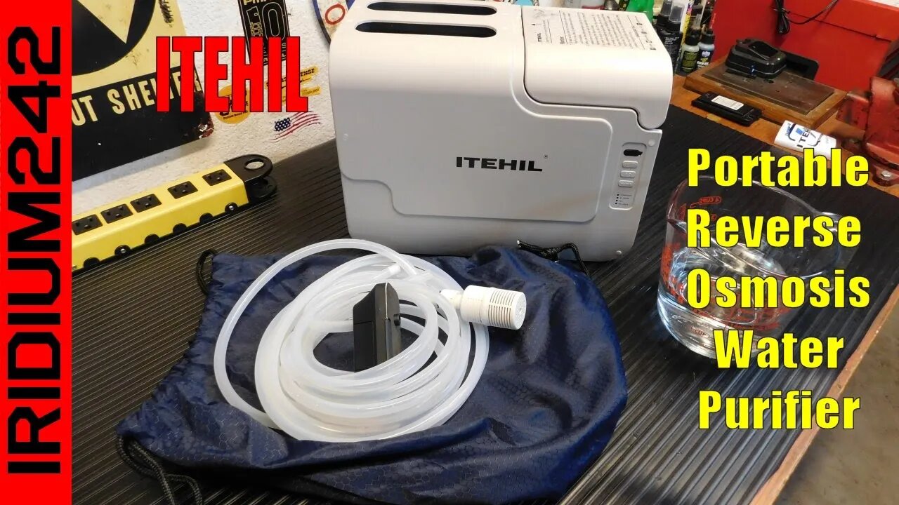 ITEHIL Portable Reverse Osmosis Water Purifier - Use Anywhere!