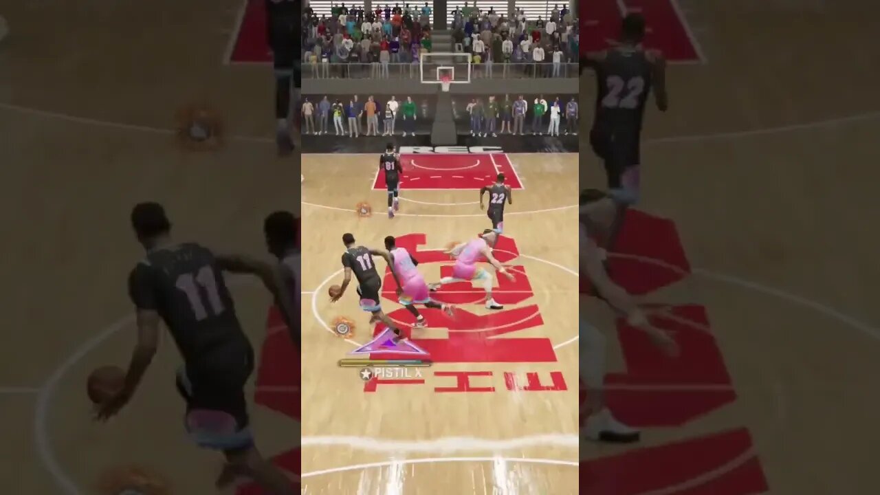 2K23 Snatch Block + Double Alley #shorts #youtube #nba2k23 #like #share #subscribe