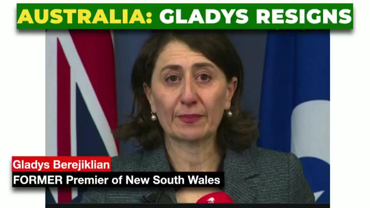 Australia. Glady's Berejikian Resigns, UK Column News 1st October 2021.