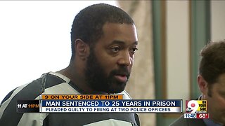 I-Team: Man who shot at cops gets 25 years in prison