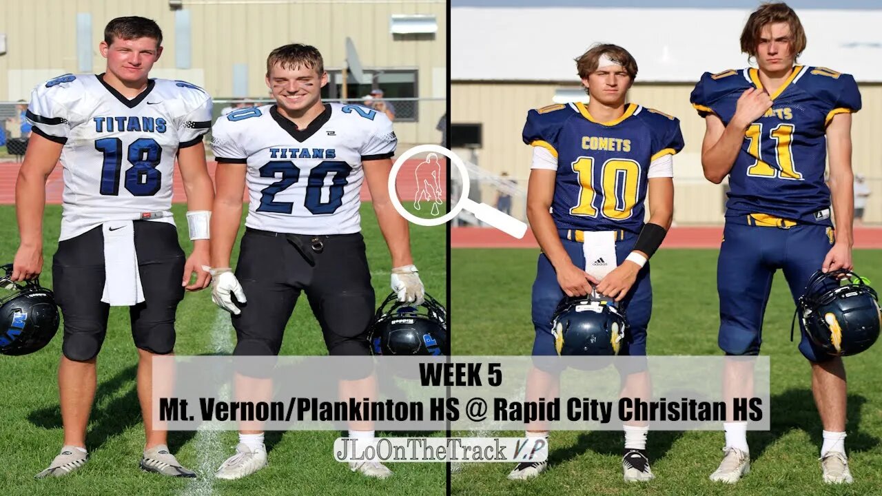 Top 5 Team in State Mt. Vernon/Plankinton (4-0) @ Rapid City Christian (RCC) (2-1) (Prod. Depo)