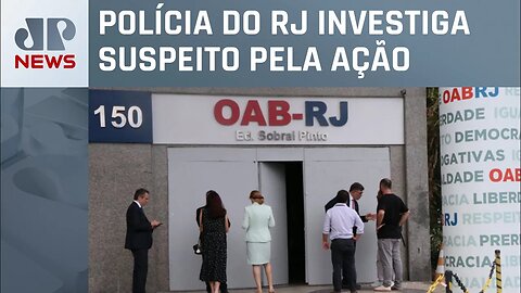 Advogado é o autor de ameaça de bomba no prédio da OAB do RJ, diz polícia