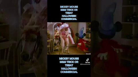 Mickey Mouse M&M trick or treat commercial #halloween #onoedit #comfortable #disney #mickey #mouse